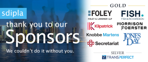 SDIPLFoley, Knobbe Martens, Secretariat, Morrison Foerster, Fish, Jones Day, Kilpatrick, Transperfect